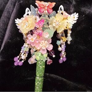 Colorful Floral Decorative Standard Size Writing Pen